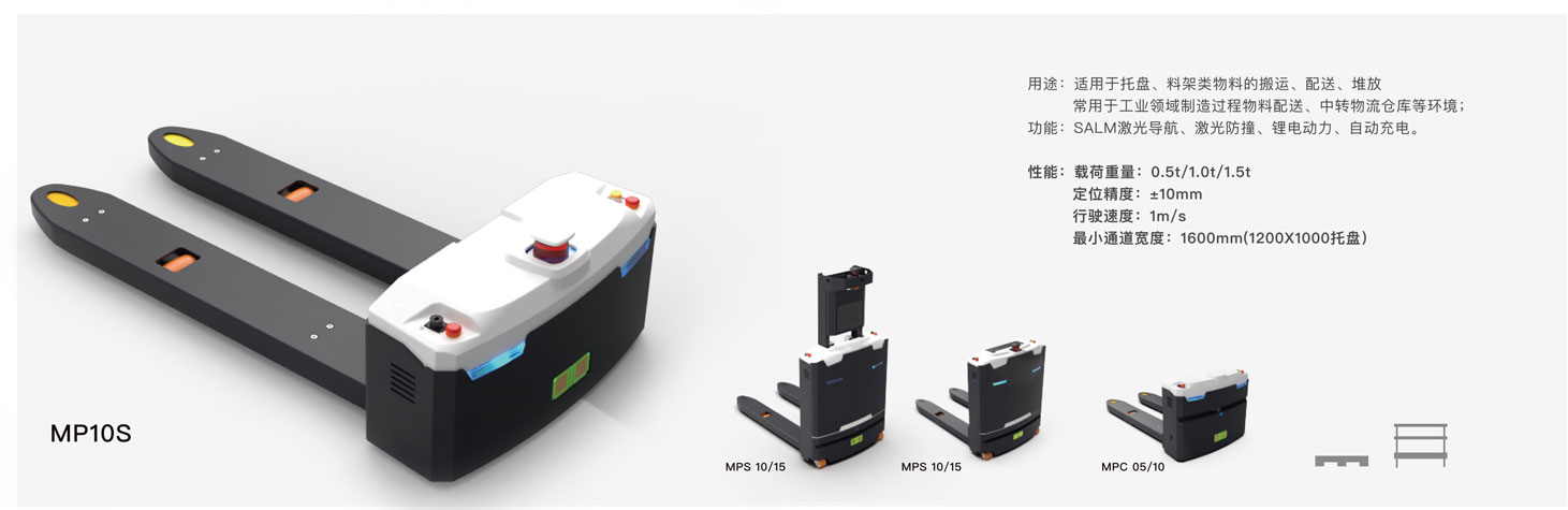 milan米兰AGV机器人的A系列与M系列产品